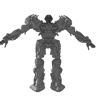 精细机器人模型变形金刚 (27)